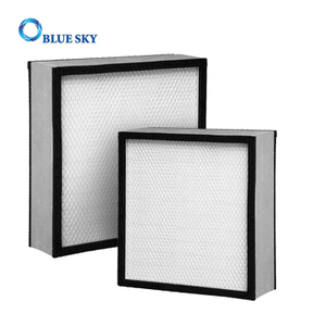 HVAC システムのための 305X305X70mm アルミニウム フレーム H14 HEPA パネル フィルター